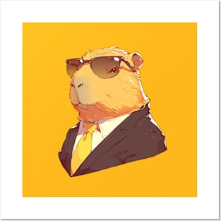 capybara Posters and Art